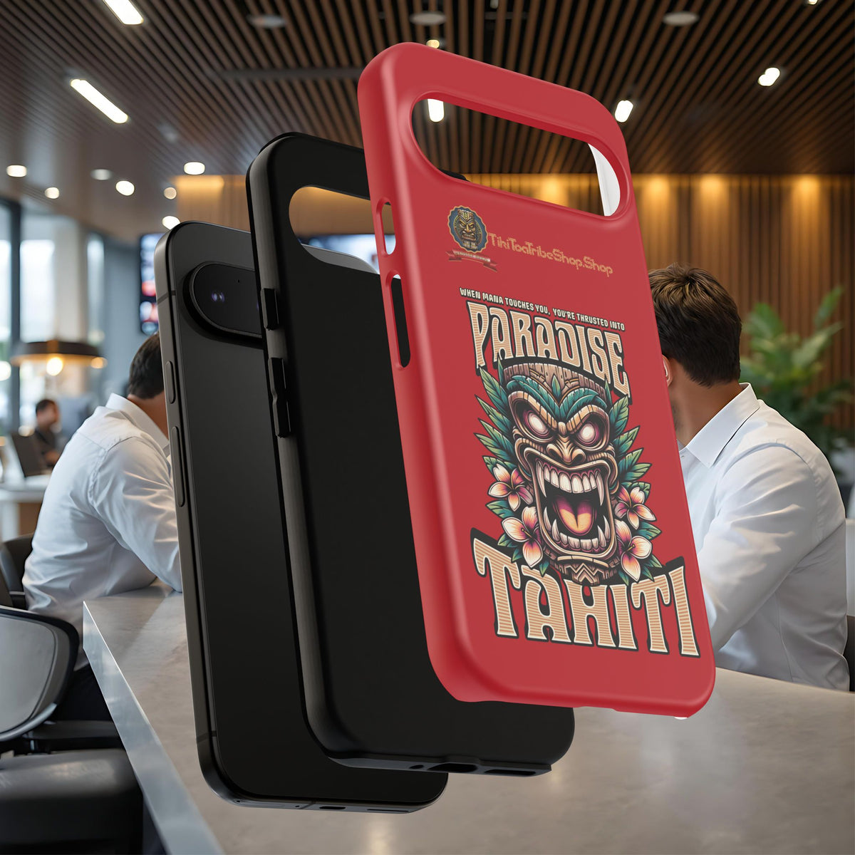Tahiti – Coque Antichoc Premium Tiki Royal