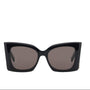 SAINT LAURENT : Lunettes de Soleil Logo YSL Or