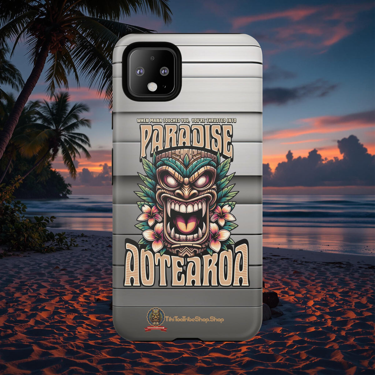 Aotearoa – Tiki Maori &amp; Ancestral Mana Shockproof Case