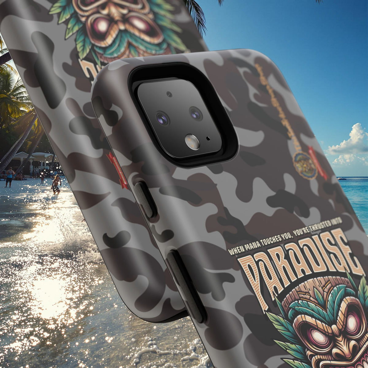 Fenua Guardian – Coque Antichoc Art Polynésien