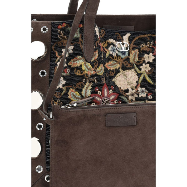 Valentino Garavani Floral embroidered Nellcote Tote Bag