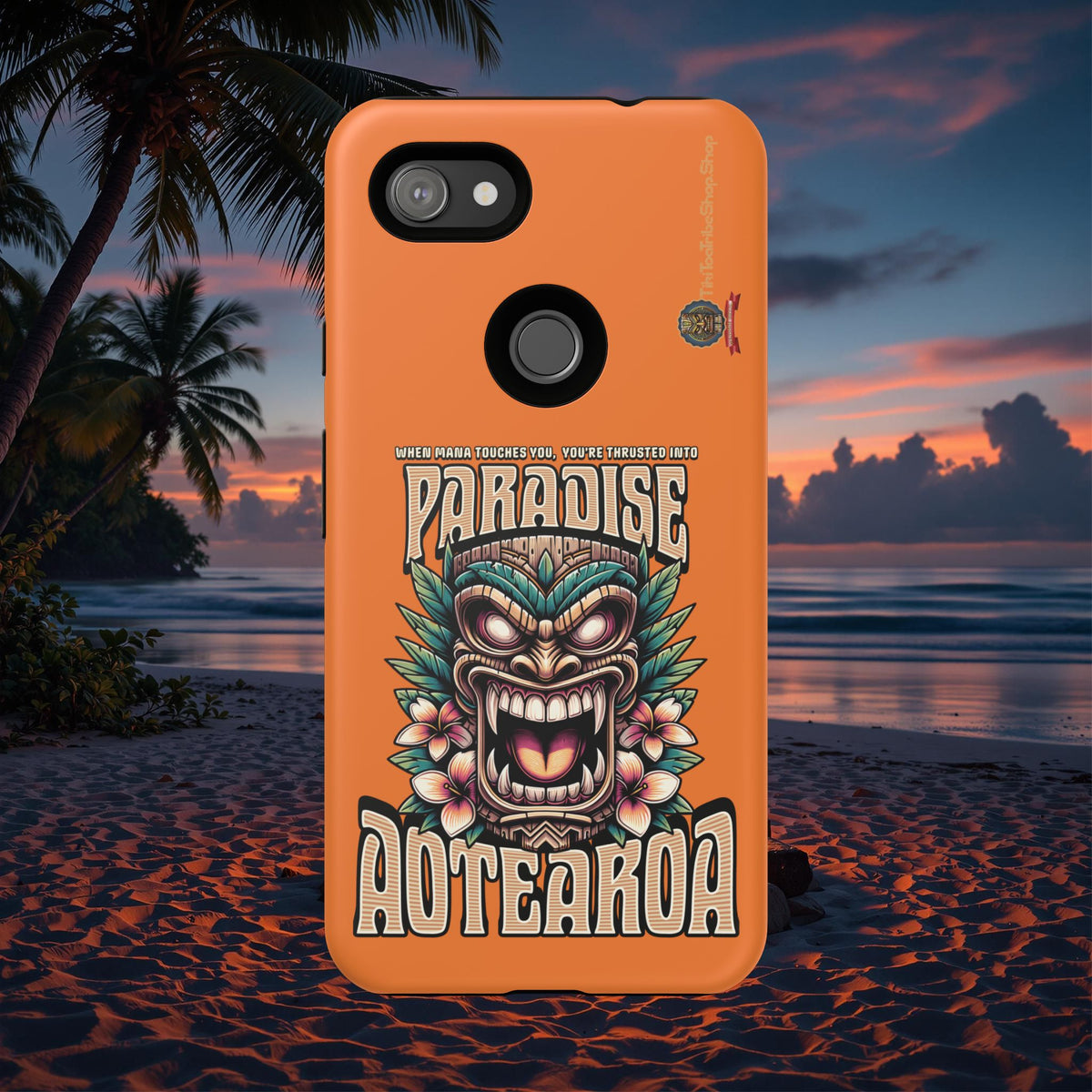 Aotearoa – Coque Antichoc Tiki Maori & Mana Ancestral