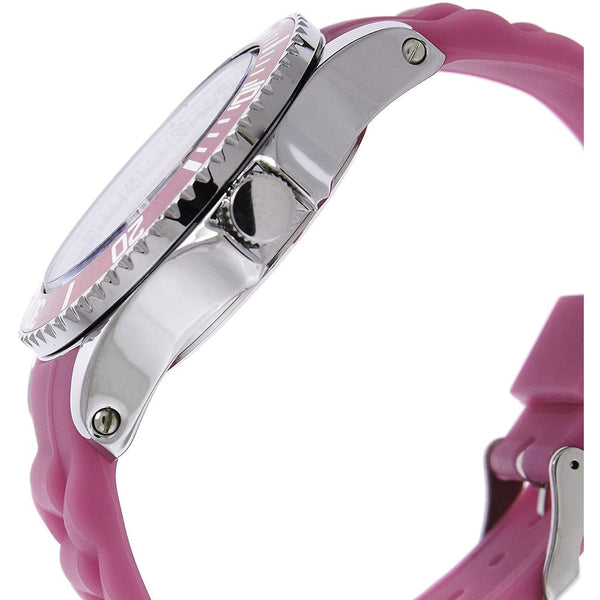 TOM WATCH Hot Pink Dial Sporty Style Watch
