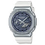 CASIO G-Shock GA-2100 Steel White Urban Elegance