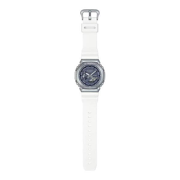 CASIO G-Shock GA-2100 Steel White Urban Elegance