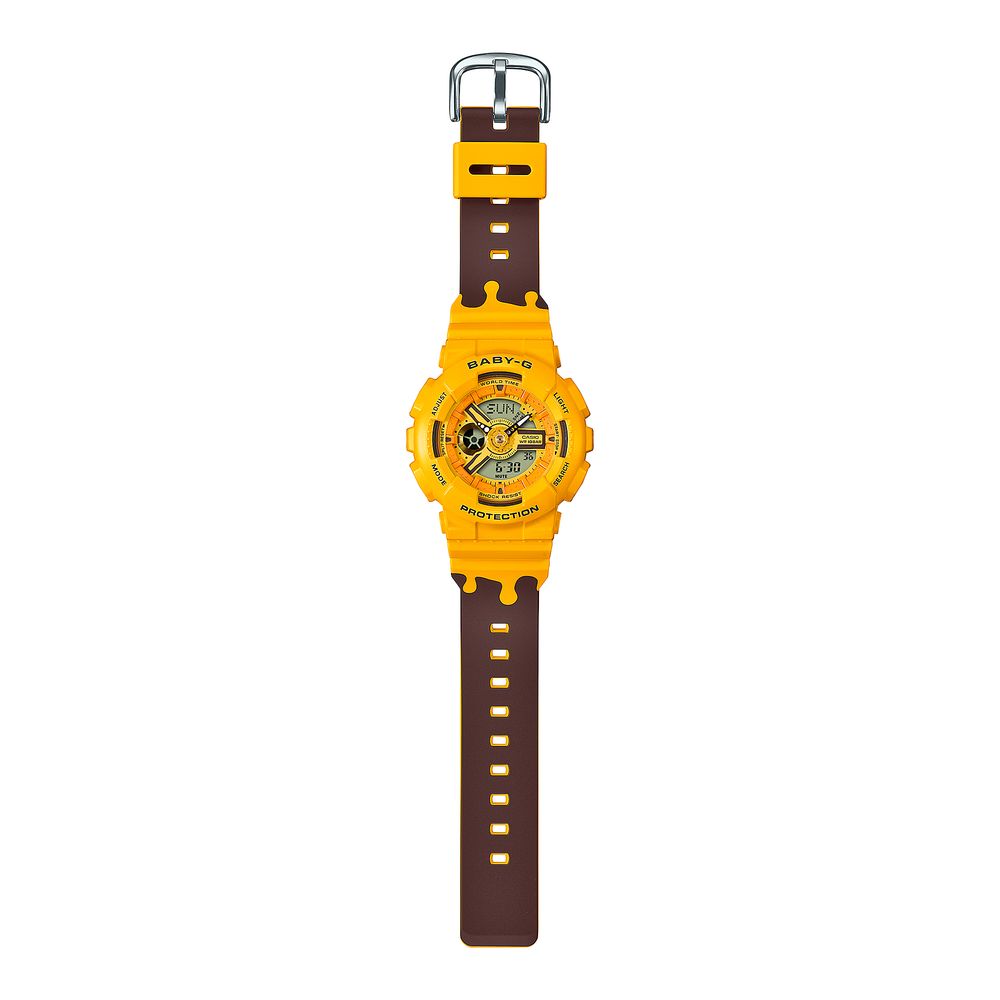 CASIO 10ATM Two-Tone Resistant Sports Watch