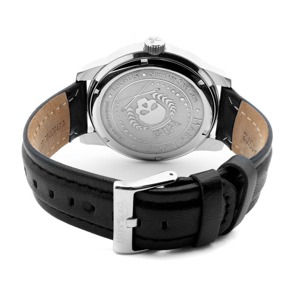MARC ECKO Analogue Steel Watch Decorated with Swarovski