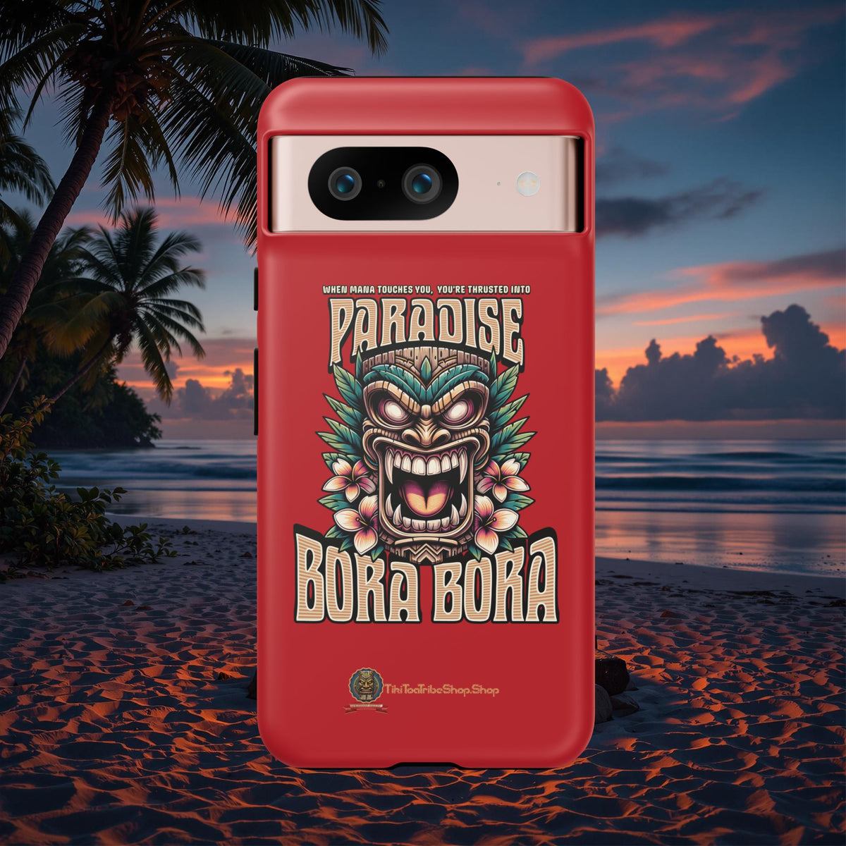 Bora Bora – Coque Antichoc Premium Tiki Élégance