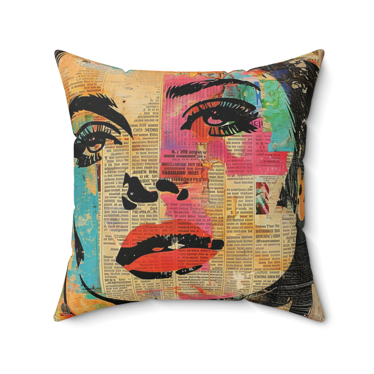 Pop Art Collage Magazine : L'Art du Visage