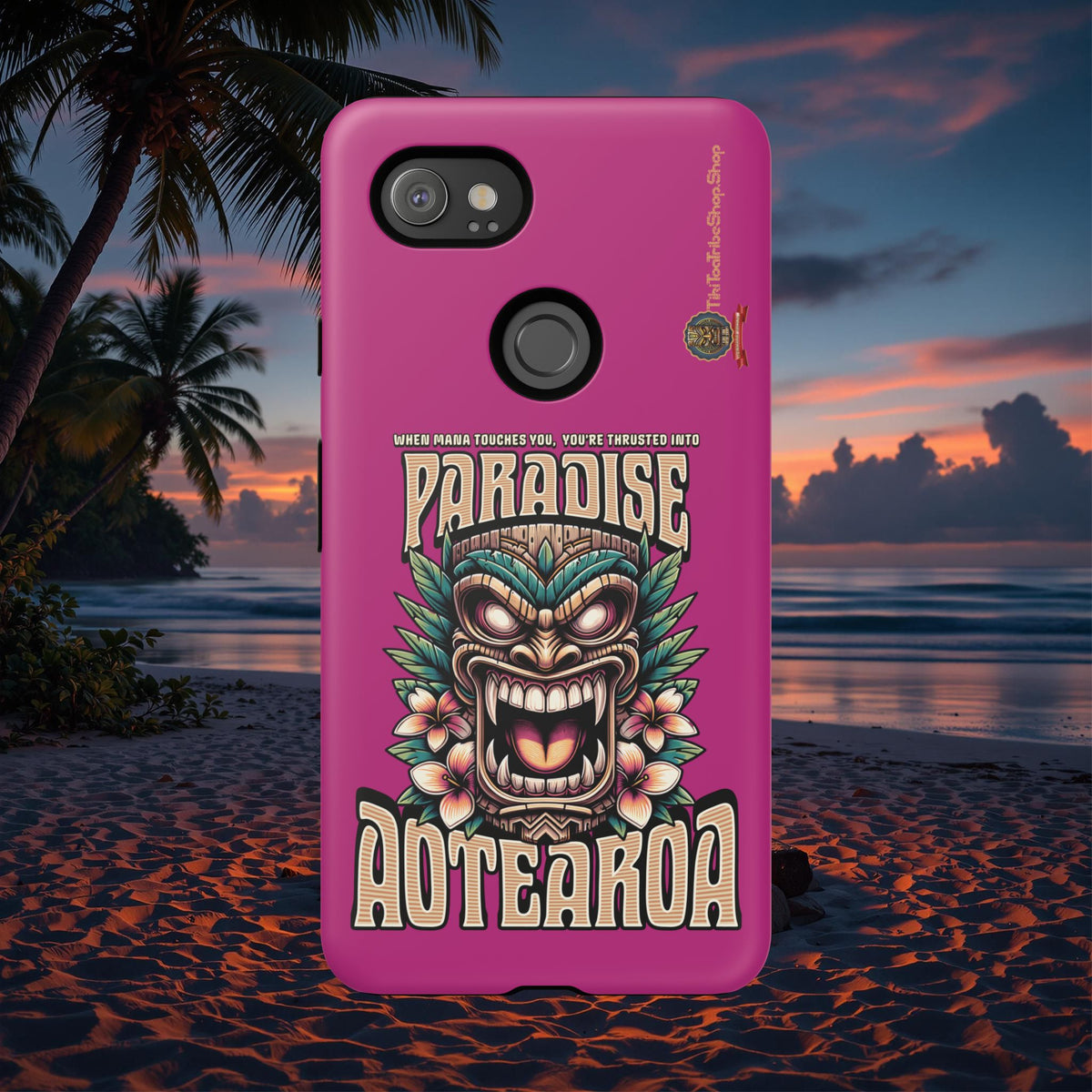 Aotearoa – Coque Antichoc Tiki Maori & Mana Ancestral