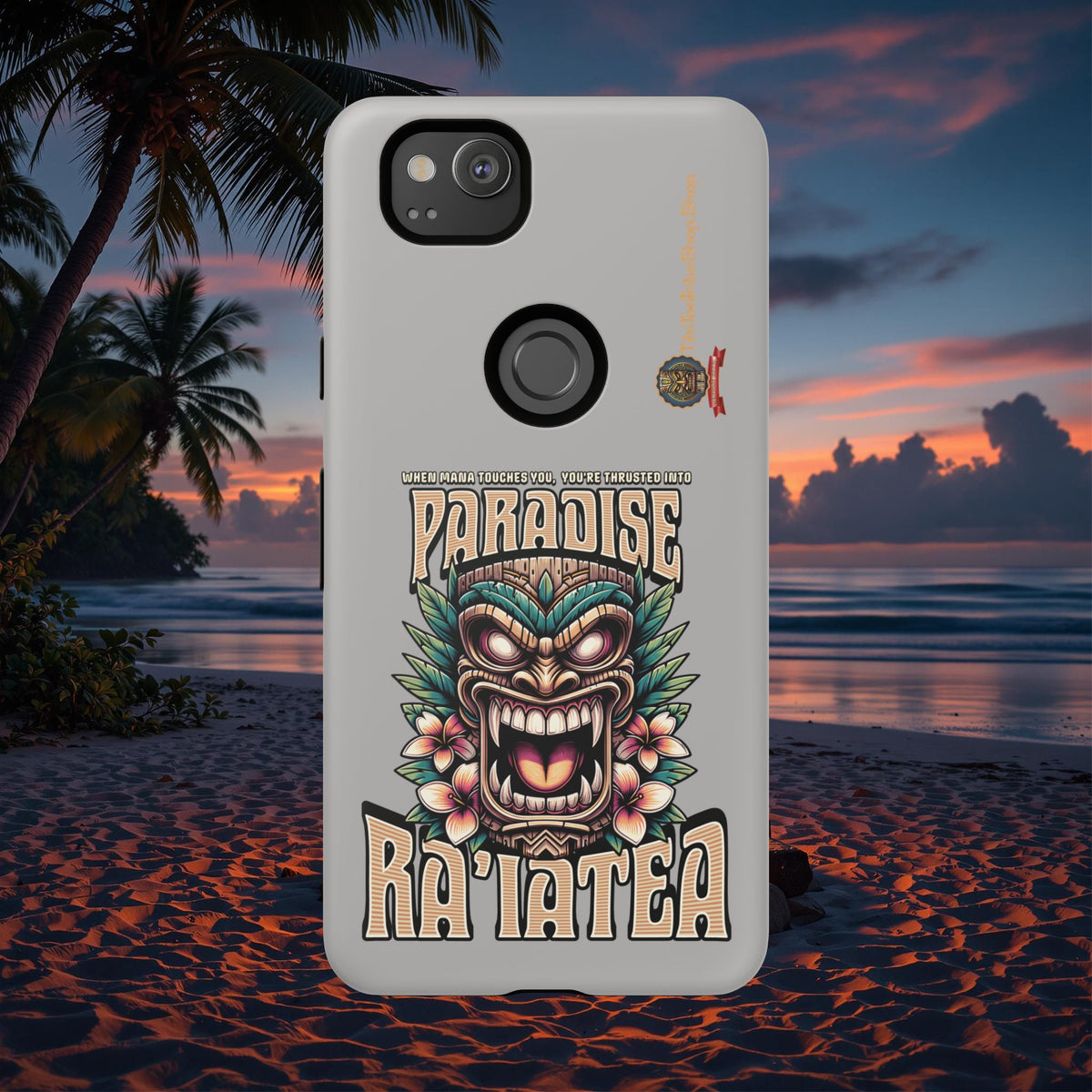 Ra’iatea – Coque Tiki Tribal de Protection Premium