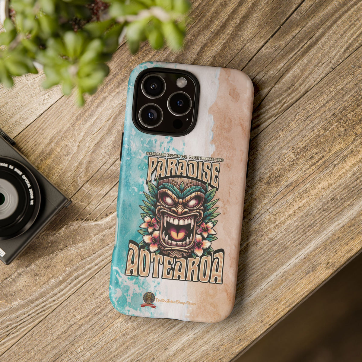 Aotearoa – Coque Antichoc Tiki Maori & Mana Ancestral