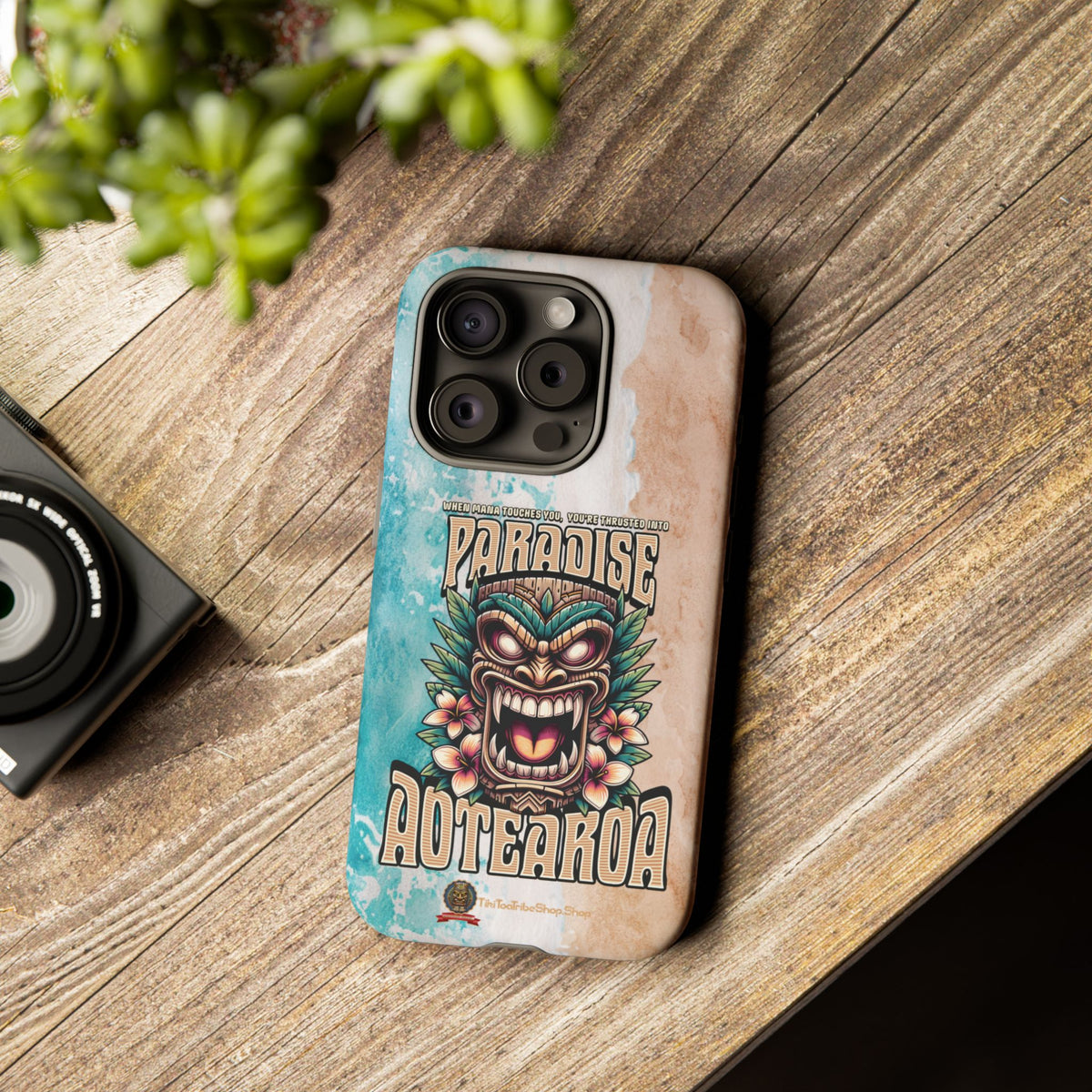 Aotearoa – Coque Antichoc Tiki Maori & Mana Ancestral