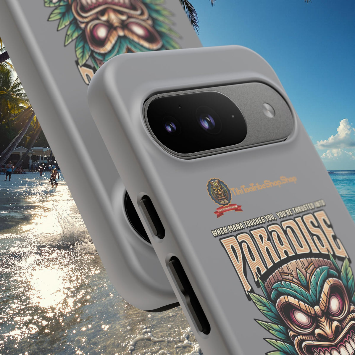 Tahiti – Coque Antichoc Premium Tiki Royal