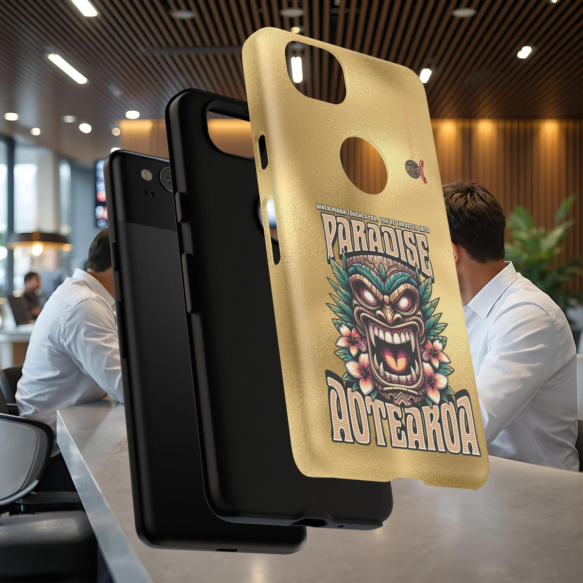 Aotearoa – Tiki Maori &amp; Ancestral Mana Shockproof Case