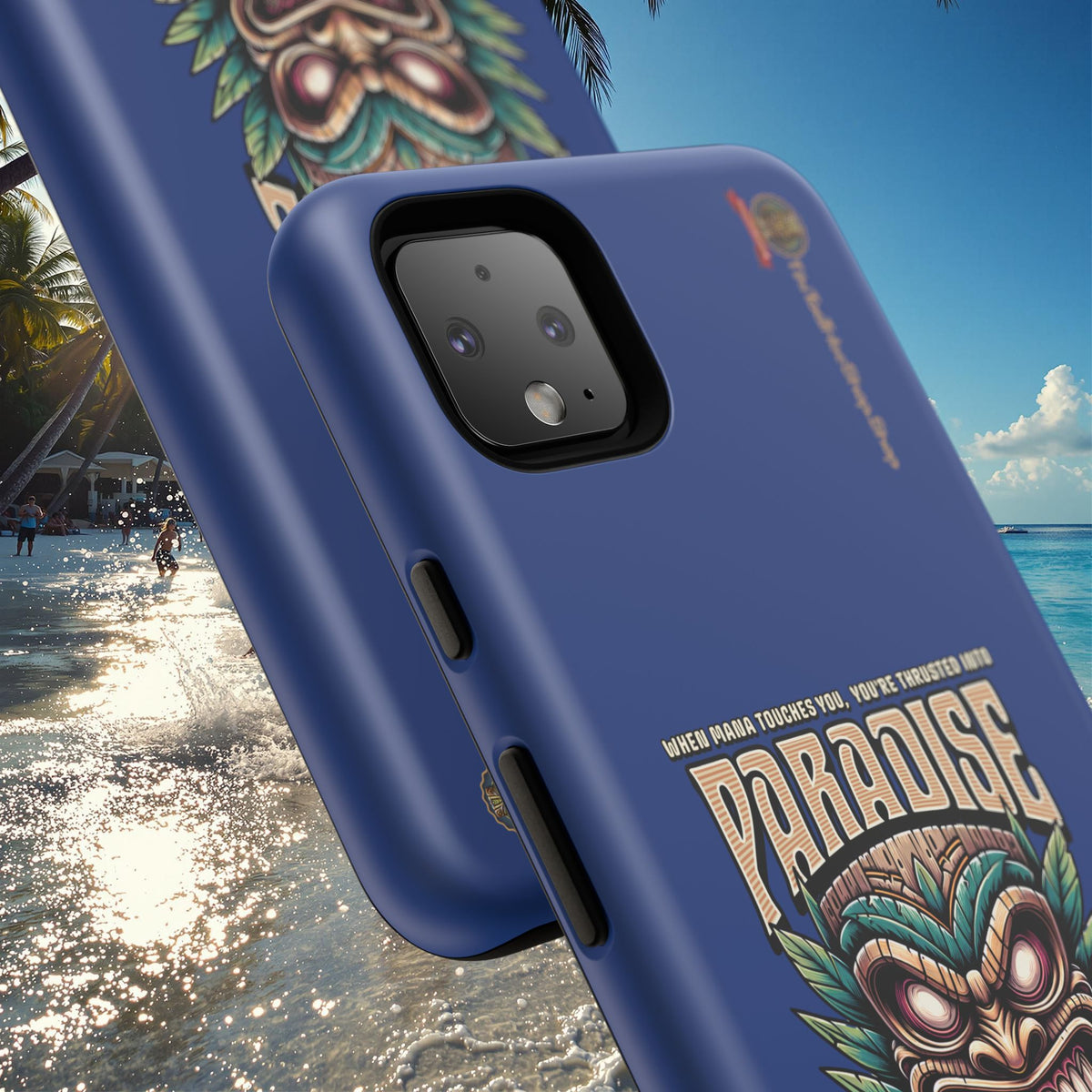 Tahiti – Coque Antichoc Premium Tiki Royal