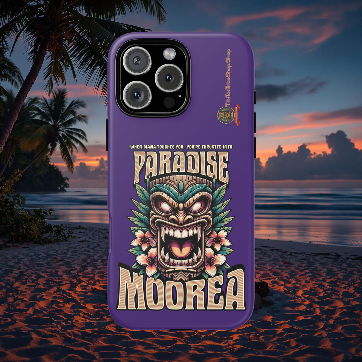Moorea – Coque Antichoc Premium Tiki Fenua