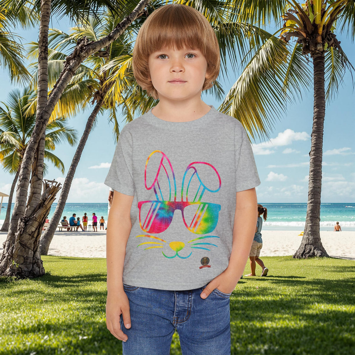 Rabbit in Hippie Chic Style