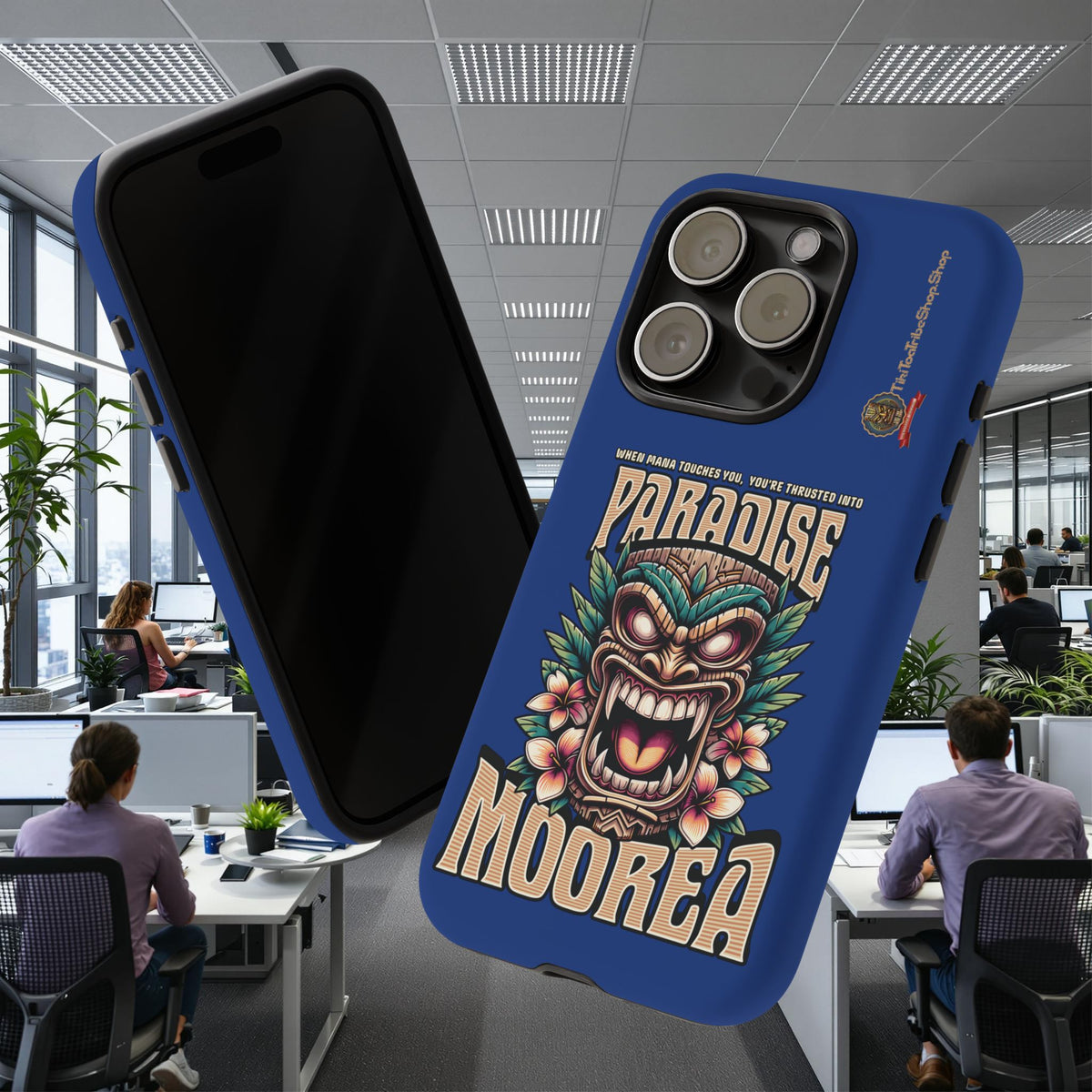 Moorea – Coque Antichoc Premium Tiki Fenua