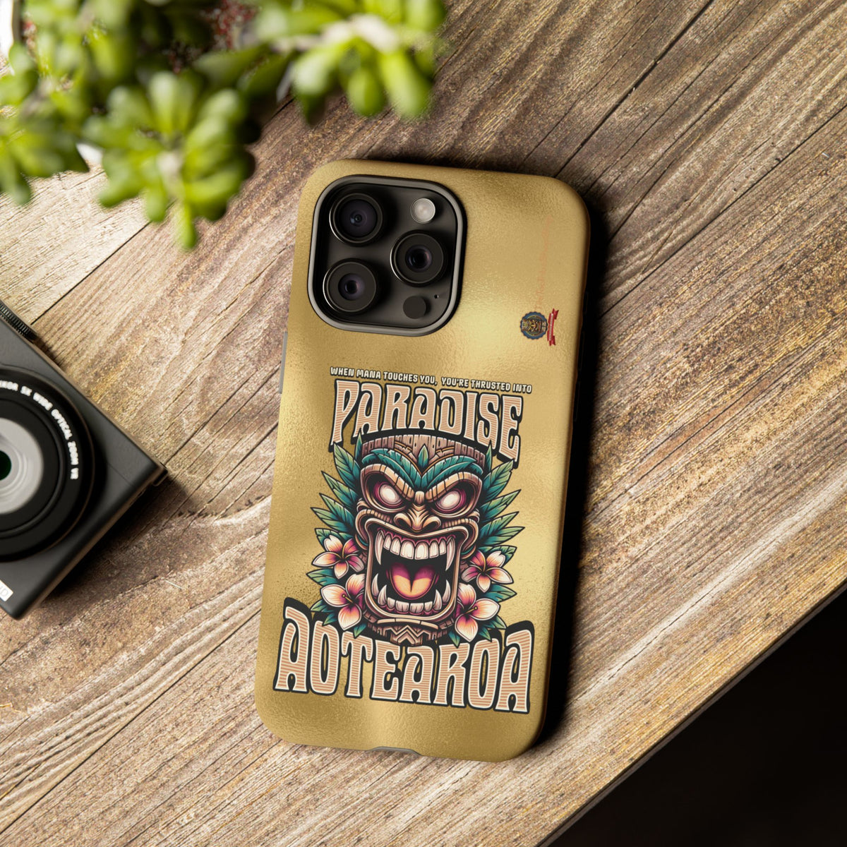 Aotearoa – Tiki Maori &amp; Ancestral Mana Shockproof Case