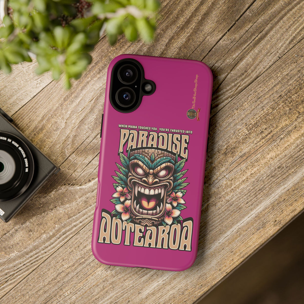 Aotearoa – Coque Antichoc Tiki Maori & Mana Ancestral