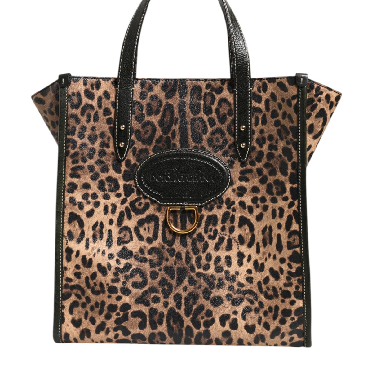 DOLCE & GABBANA Sac cabas cuir