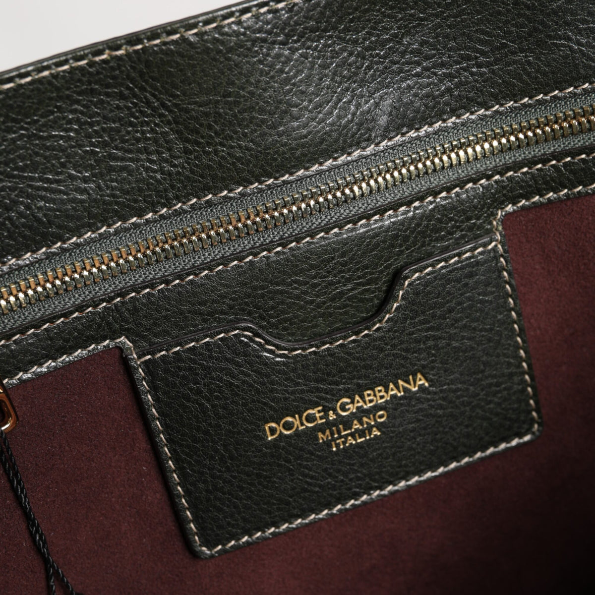 DOLCE & GABBANA Sac cabas cuir