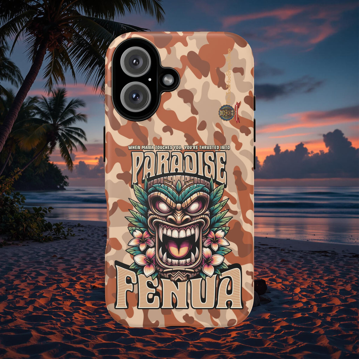 Fenua Guardian – Coque Antichoc Art Polynésien