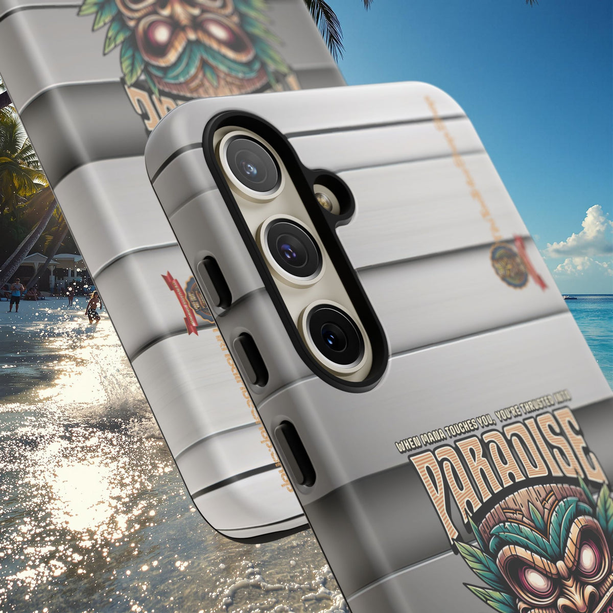 Bora Bora – Coque Antichoc Premium Tiki Élégance