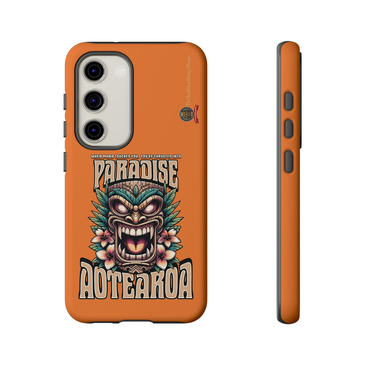 Aotearoa – Coque Antichoc Tiki Maori & Mana Ancestral