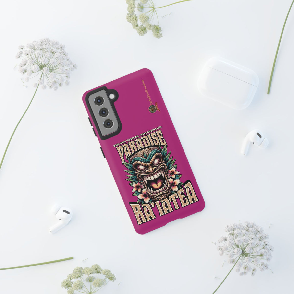 Ra’iatea – Coque Tiki Tribal de Protection Premium