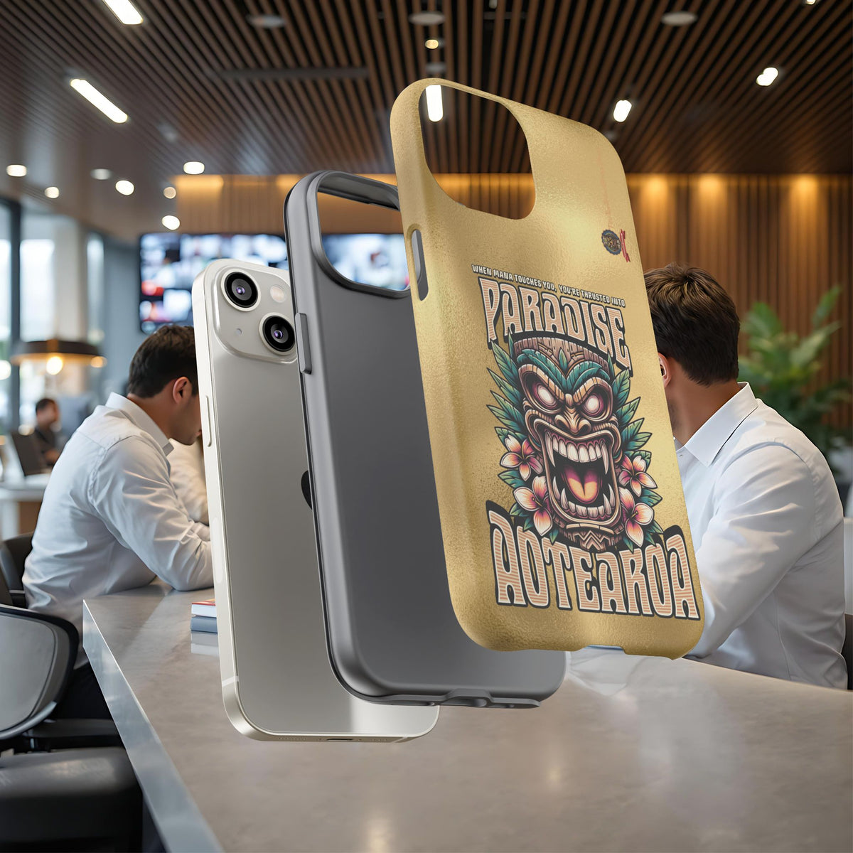 Aotearoa – Tiki Maori &amp; Ancestral Mana Shockproof Case
