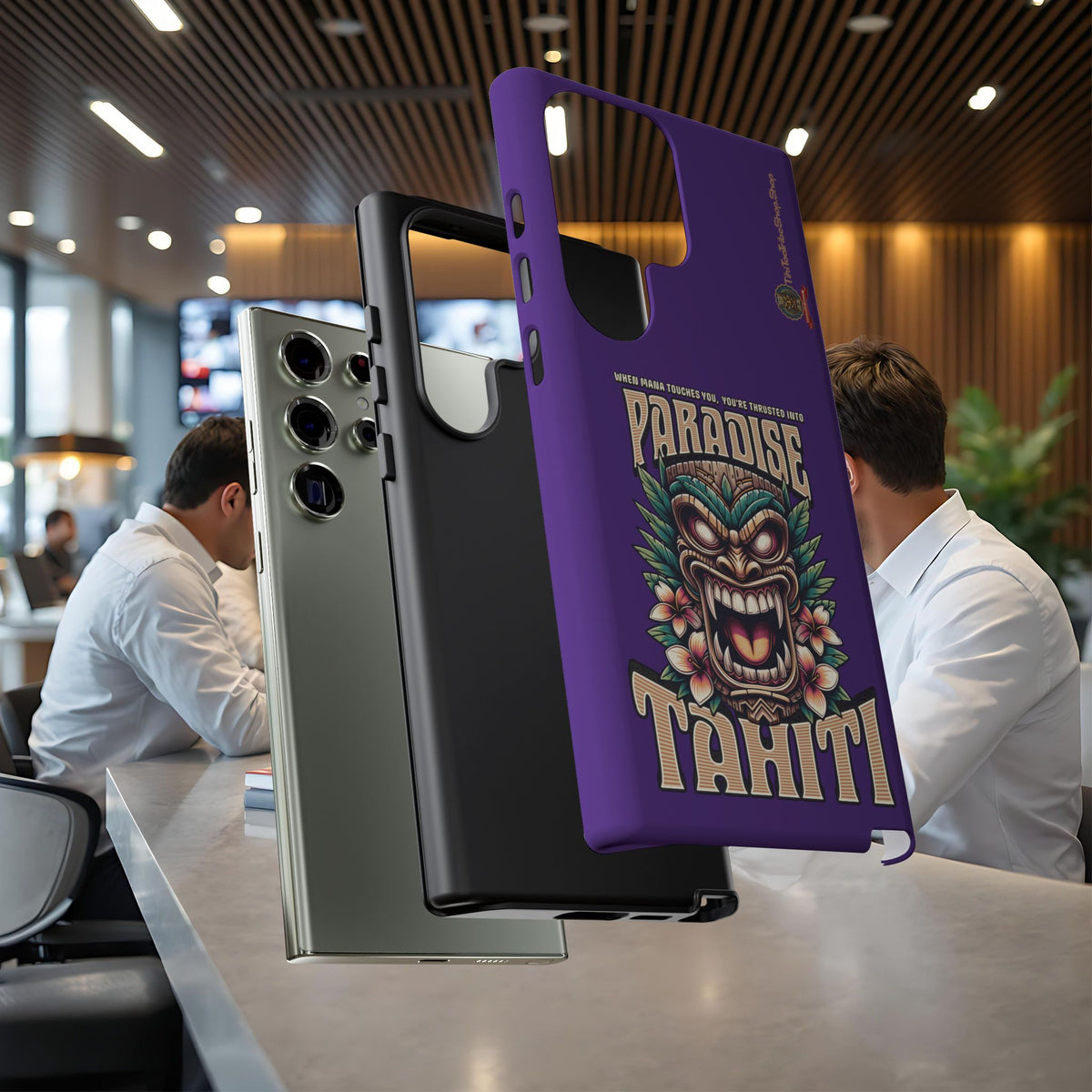 Tahiti – Coque Antichoc Premium Tiki Royal