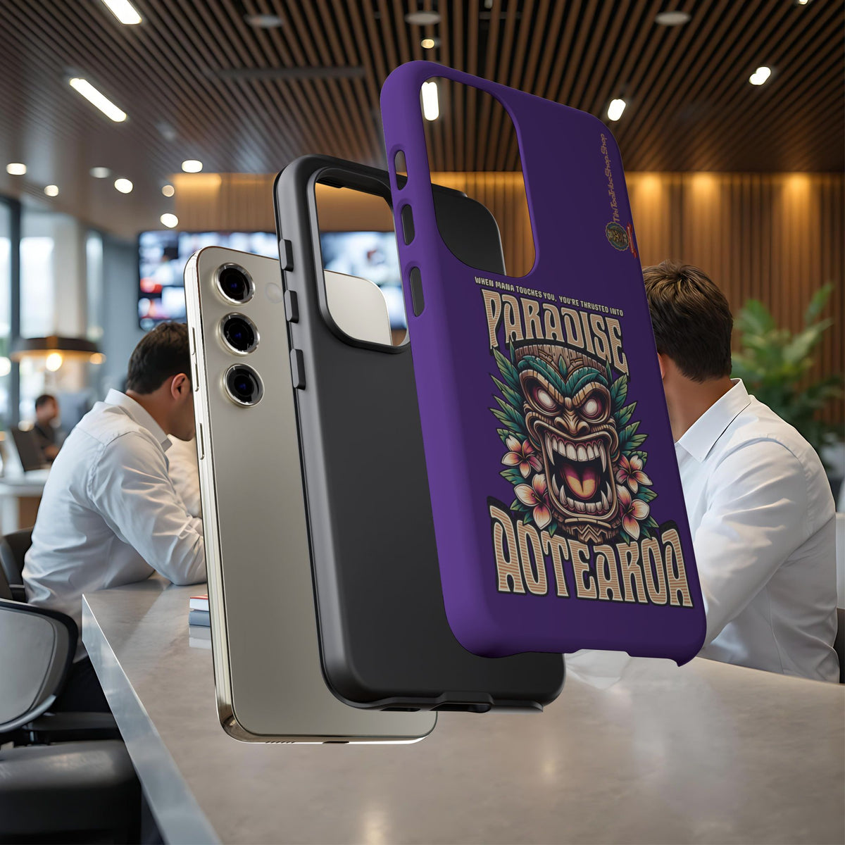 Aotearoa – Tiki Maori &amp; Ancestral Mana Shockproof Case