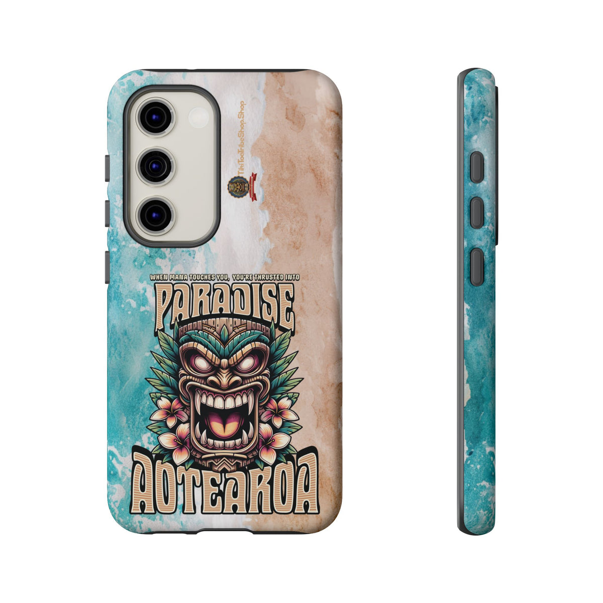 Aotearoa – Coque Antichoc Tiki Maori & Mana Ancestral