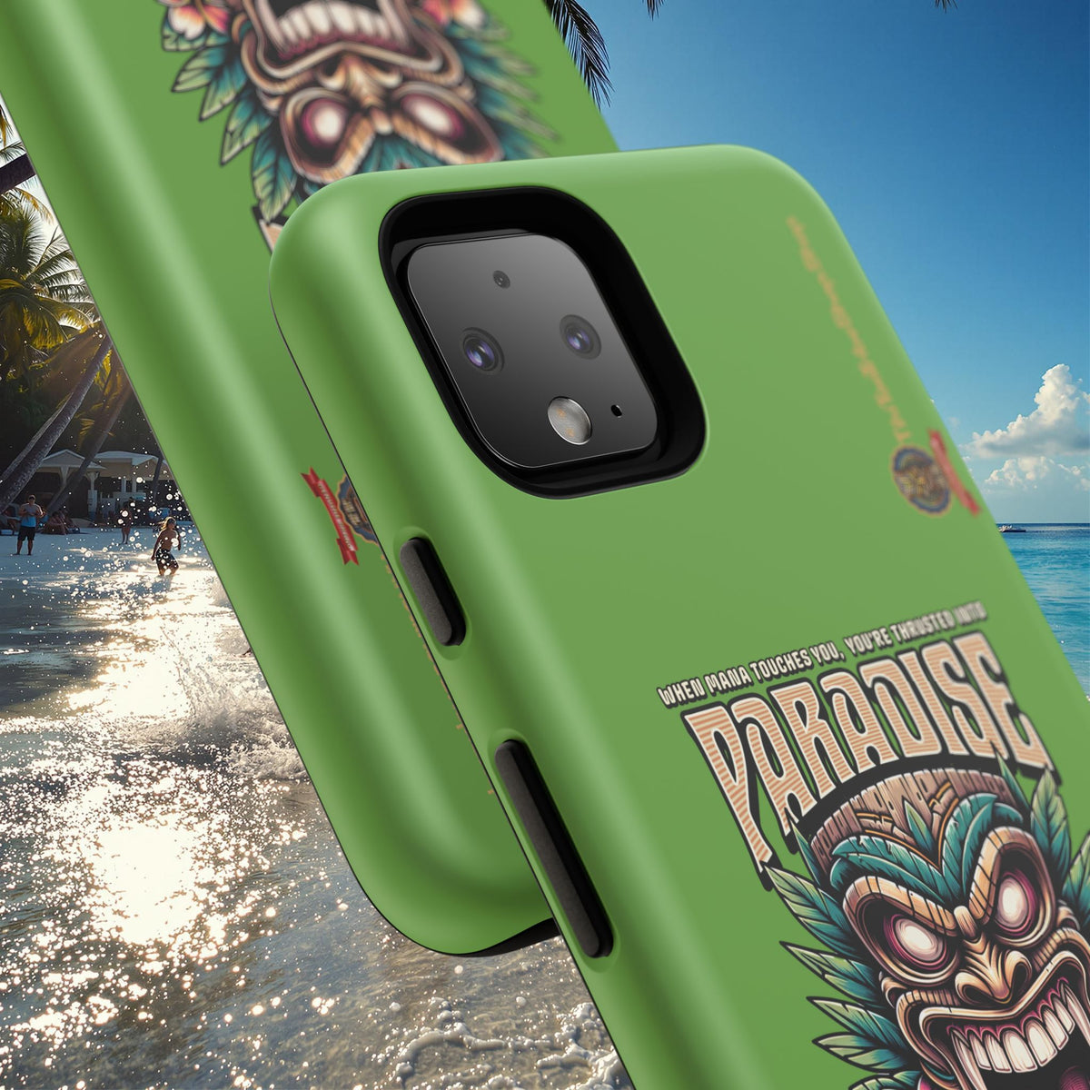 Tahiti – Coque Antichoc Premium Tiki Royal