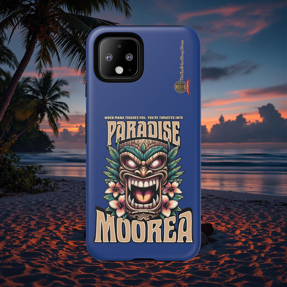 Moorea – Coque Antichoc Premium Tiki Fenua