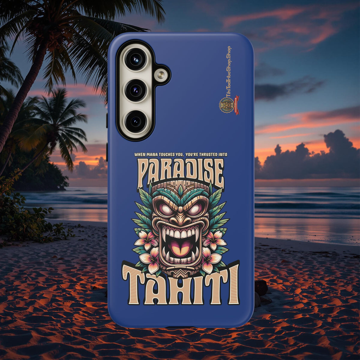 Tahiti – Coque Antichoc Premium Tiki Royal