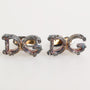 DOLCE & GABBANA Boutons de Manchette Or & Argent 925 - Icône de Marque