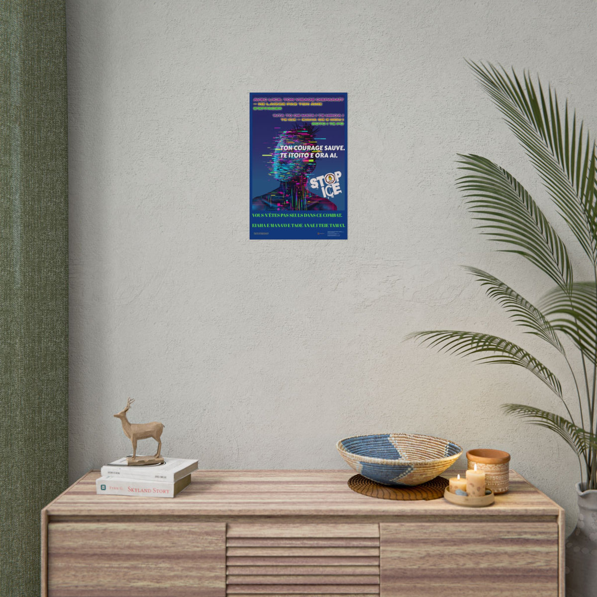 Posters Anti-ICE Polynésie – Affiches de Sensibilisation Contre la Drogue “Paruru i te ora – Brisons les chaînes de l’ICE”