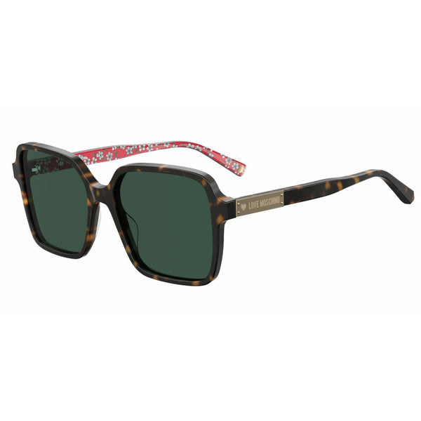 LOVE MOSCHINO, Lunettes de Soleil à Motif Écaille de Tortue