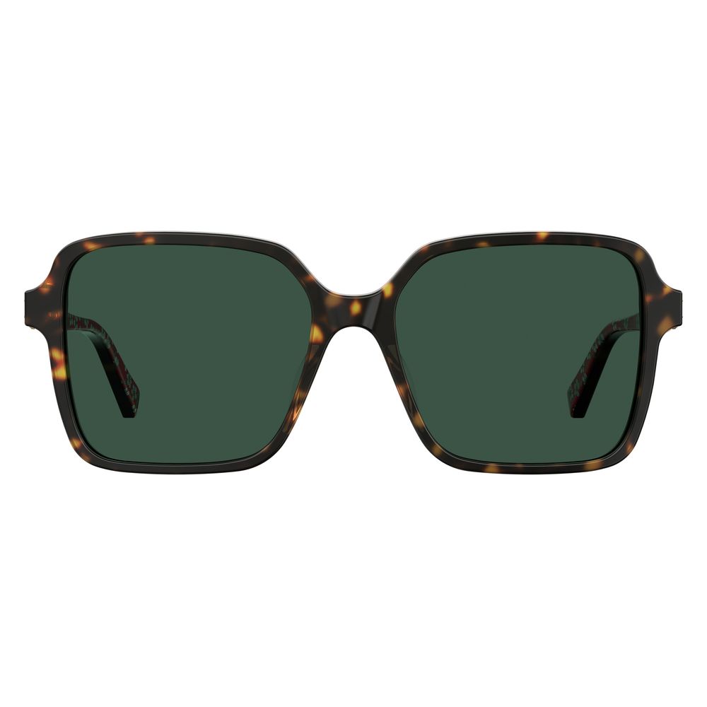 LOVE MOSCHINO, Lunettes de Soleil à Motif Écaille de Tortue