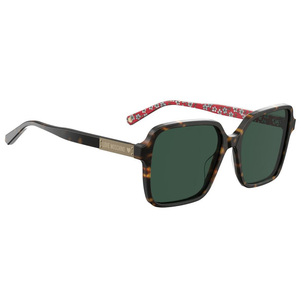 LOVE MOSCHINO, Lunettes de Soleil à Motif Écaille de Tortue