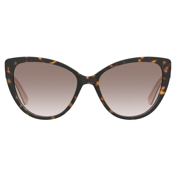 LOVE MOSCHINO, Lunettes de Soleil Écaille de Tortue et Rose & Coeur