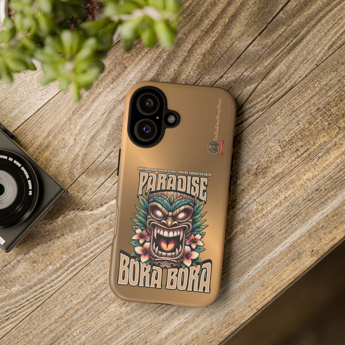 Bora Bora – Coque Antichoc Premium Tiki Élégance