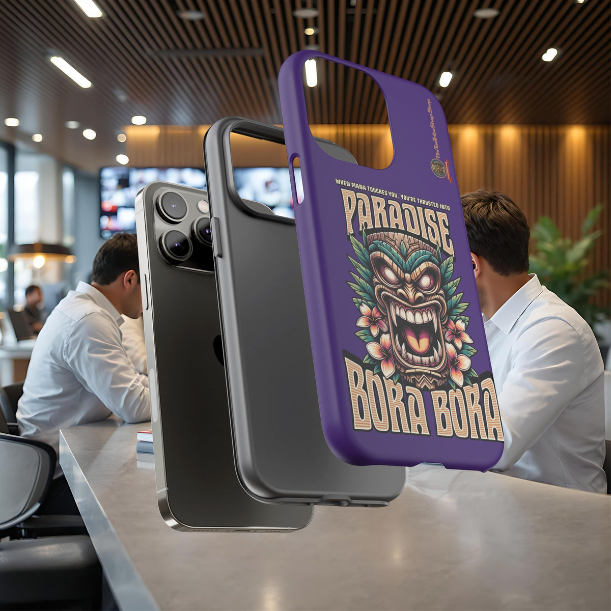 Bora Bora – Coque Antichoc Premium Tiki Élégance