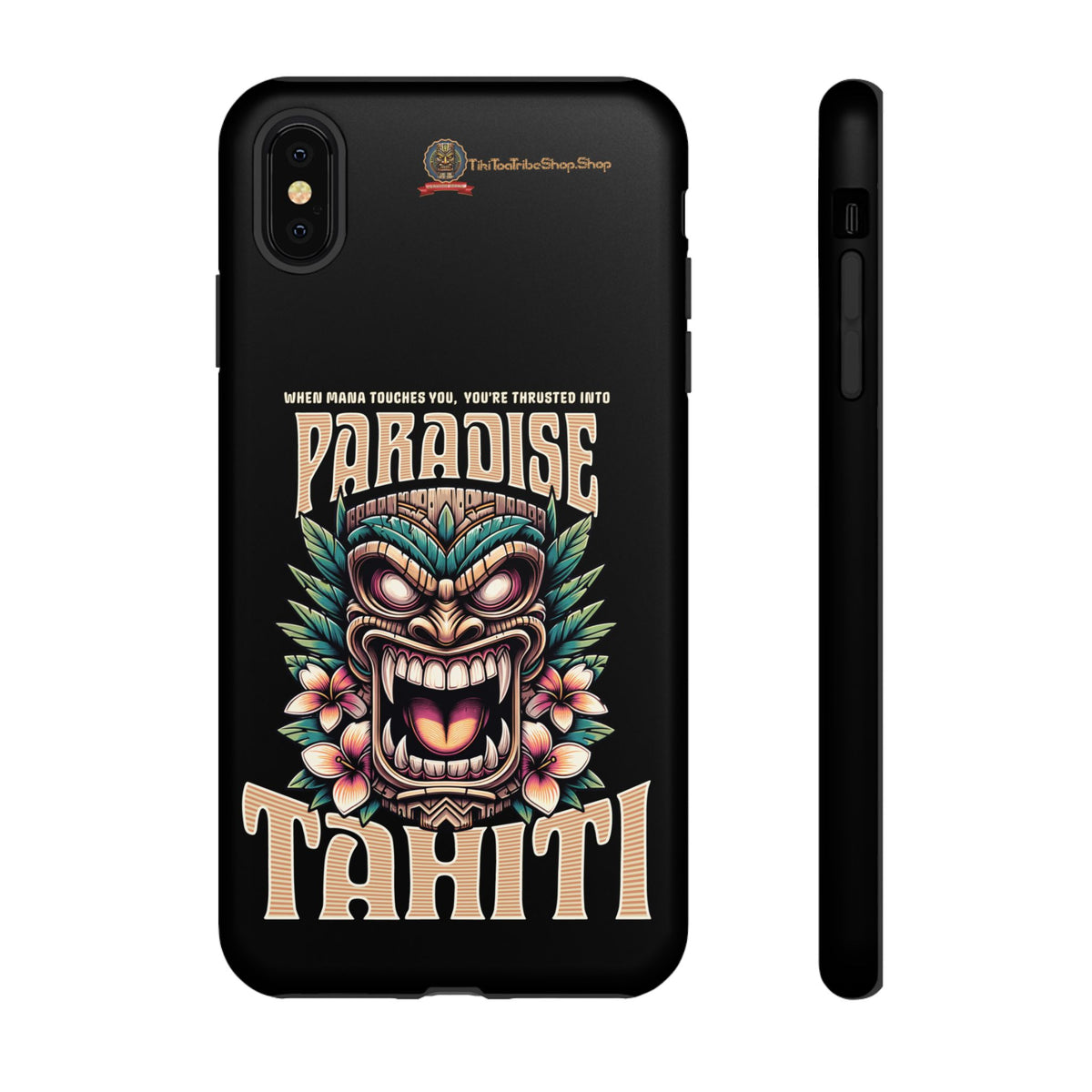 Tahiti – Coque Antichoc Premium Tiki Royal