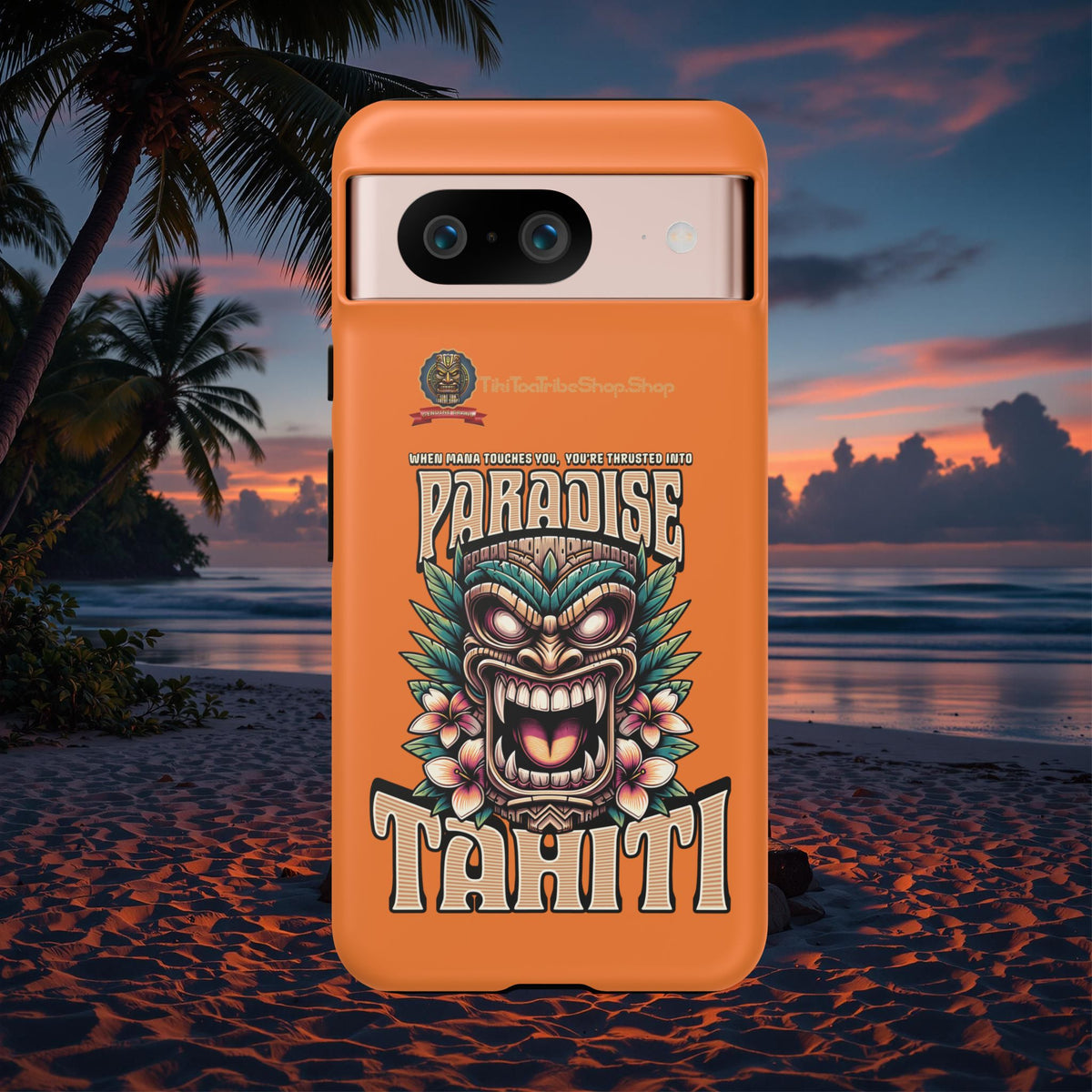 Tahiti – Coque Antichoc Premium Tiki Royal
