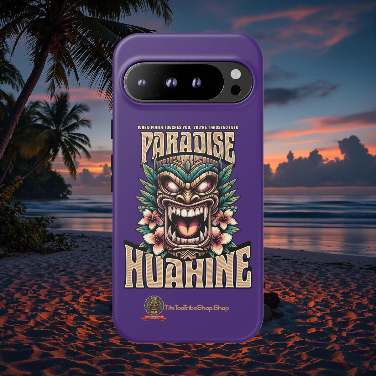 Huahine – Coque Antichoc Premium Tiki Fenua