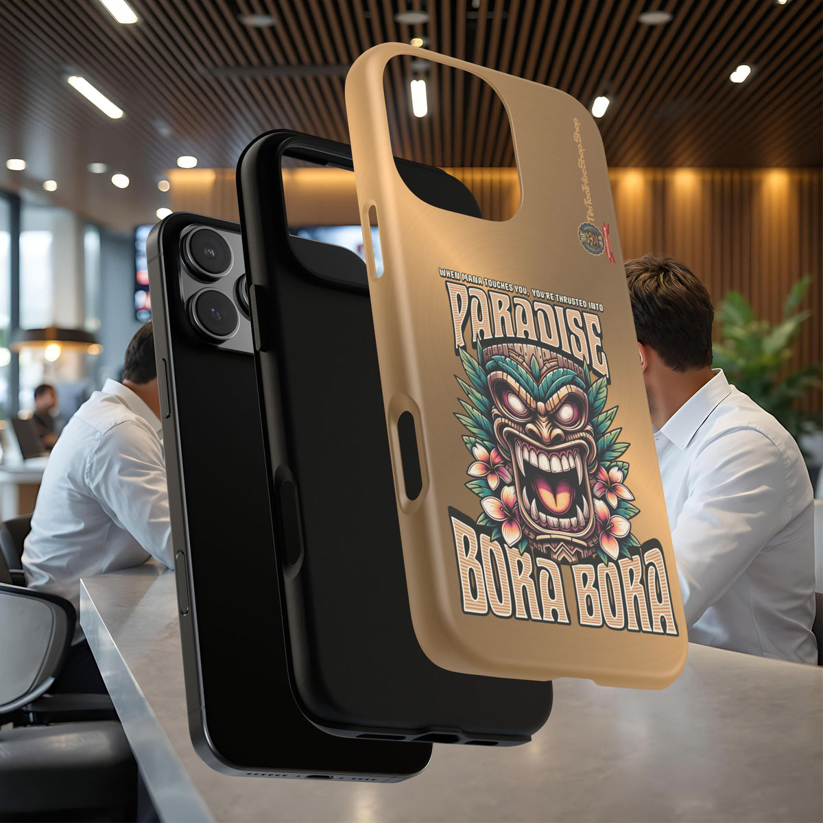 Bora Bora – Coque Antichoc Premium Tiki Élégance